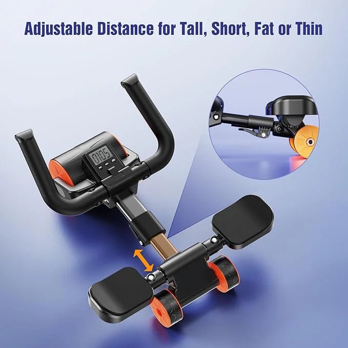 Abs Roller Wheel with Mobile Holder - DXGEARS