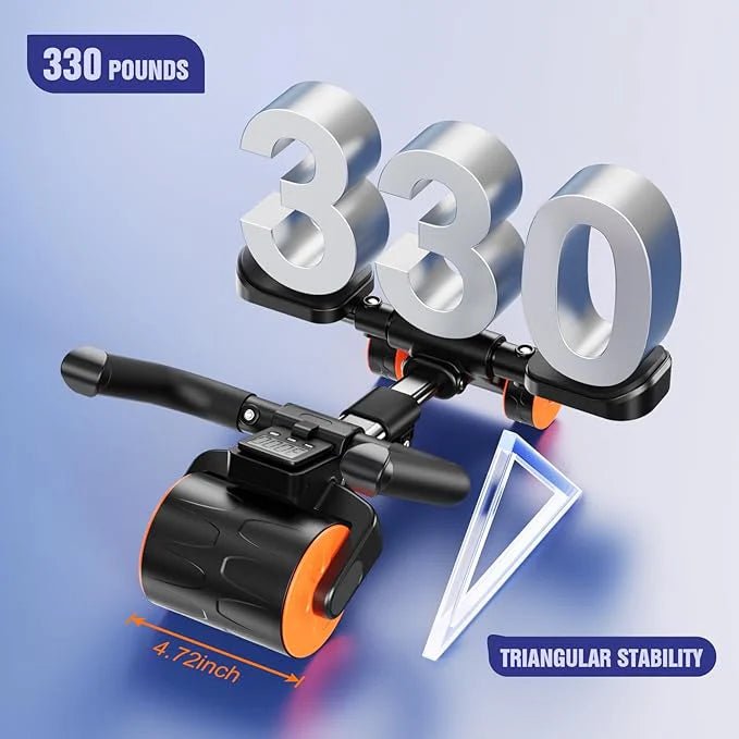 Abs Roller Wheel with Mobile Holder - DXGEARS