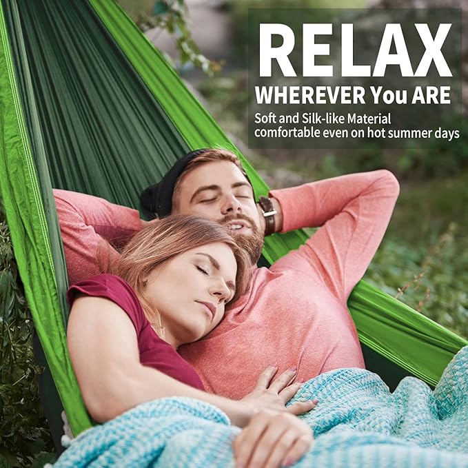 Camping Hammock – Fabric & Net - DXGEARS