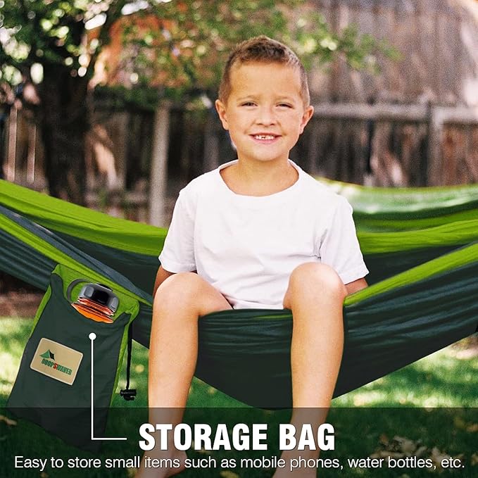 Camping Hammock – Fabric & Net - DXGEARS