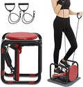 Compact Fitness Stair Stepper with LCD Monitor & Swivel Seat - DXGEARS