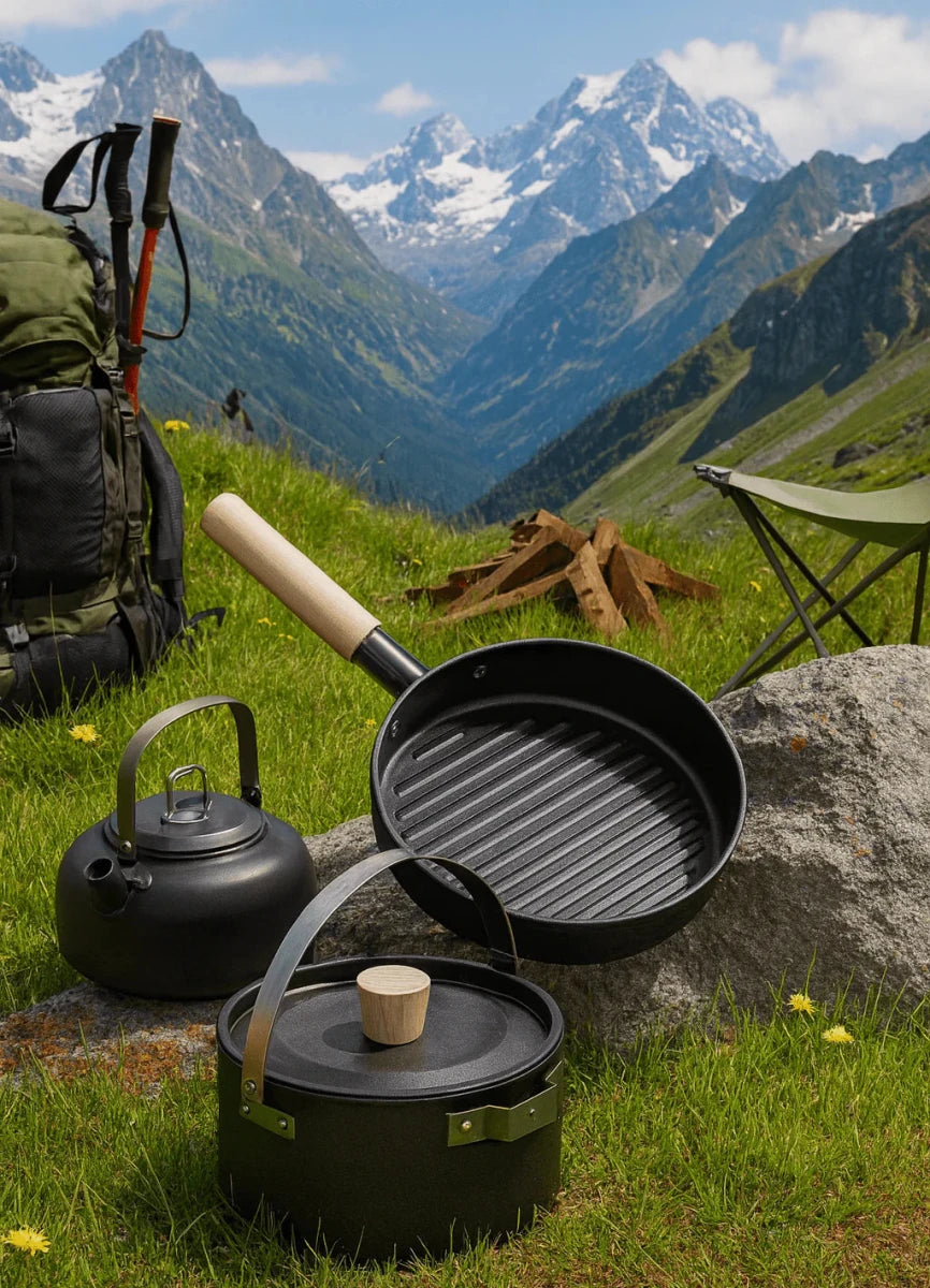 Outdoor Cooking Set for Camping & Hiking - DXGEARS