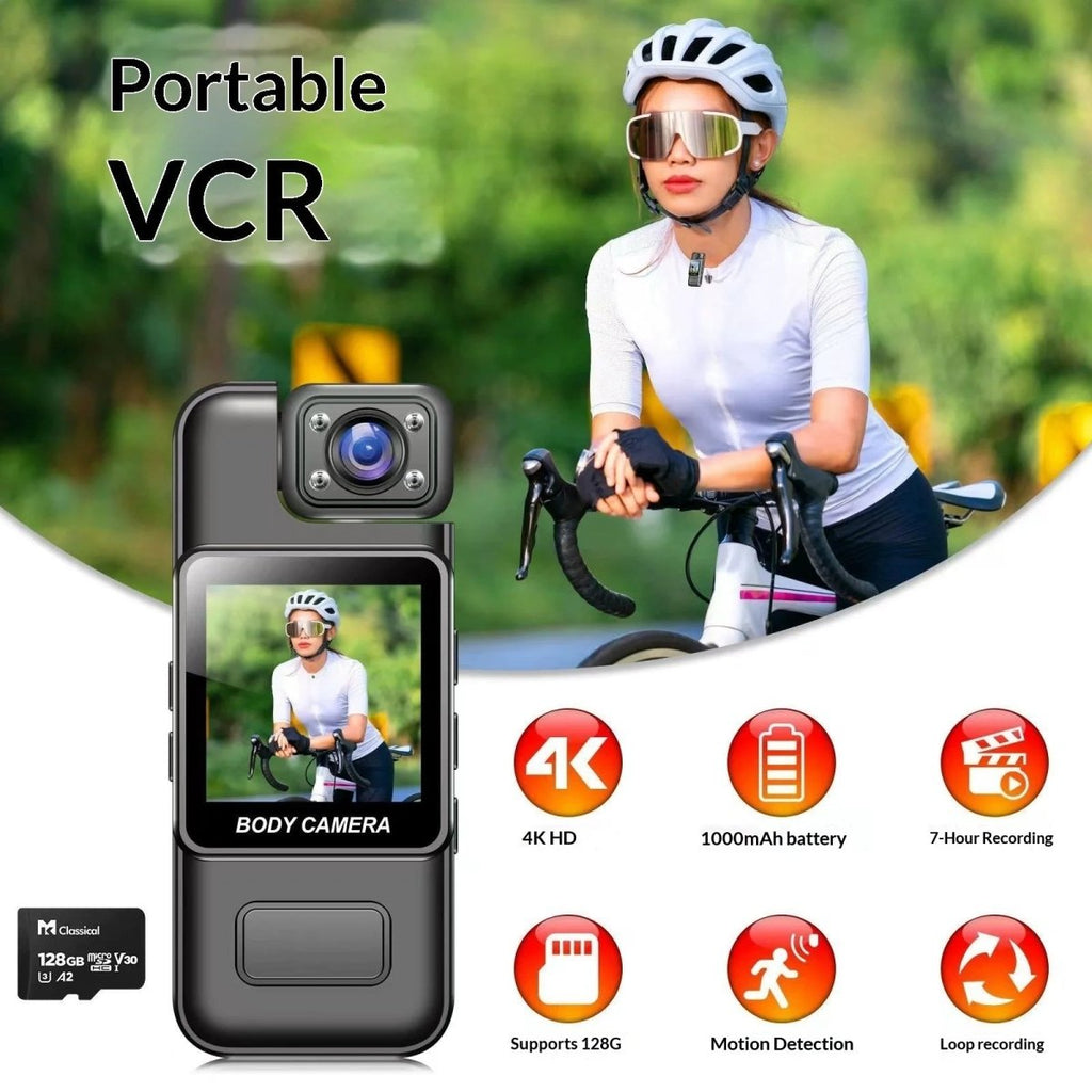 Portable Body Camera FHD & Night Vision - DXGEARS