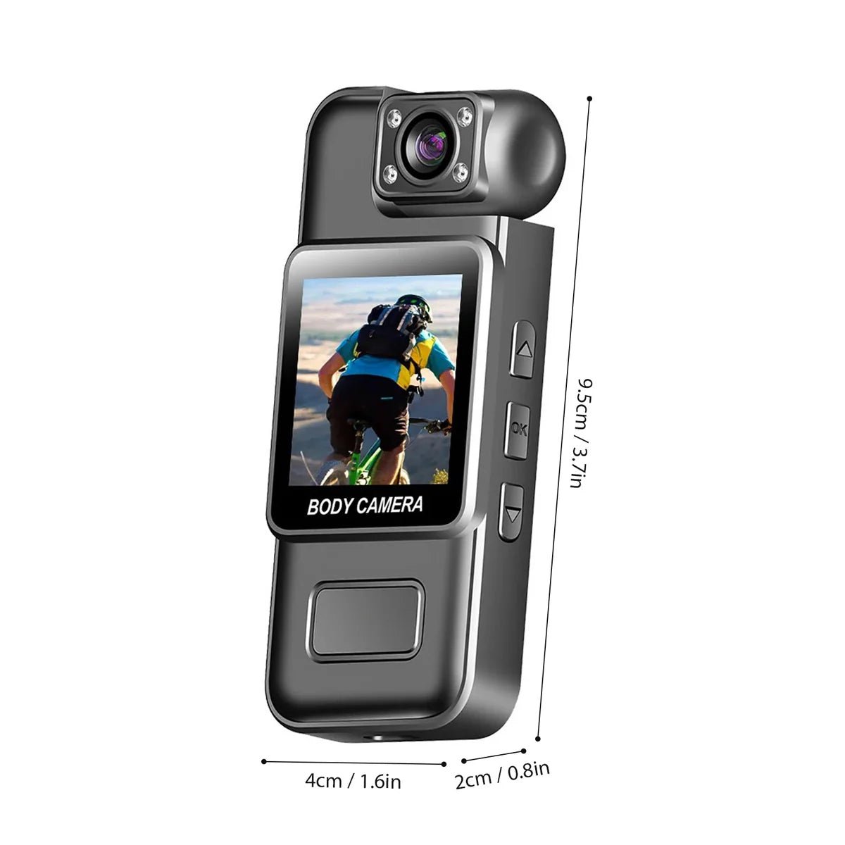 Portable Body Camera FHD & Night Vision - DXGEARS