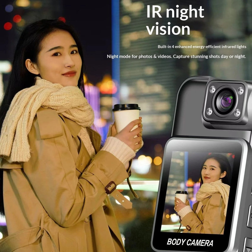 Portable Body Camera FHD & Night Vision - DXGEARS