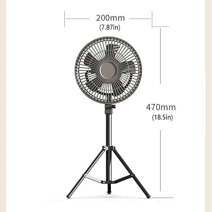 Portable Camping Fan with Tripod Stand - DXGEARS