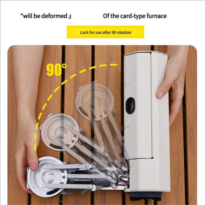 Portable Camping Stove – 2600W Butane Cassette Stove - DXGEARS