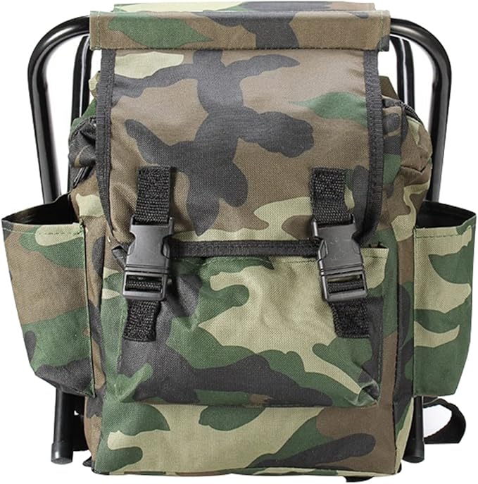 Portable Folding Camp Stool with Carry Bag – Lightweight Outdoor Seat - DXGEARS