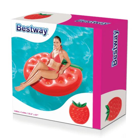 Strawberry Inflatable Pool Float - DXGEARS