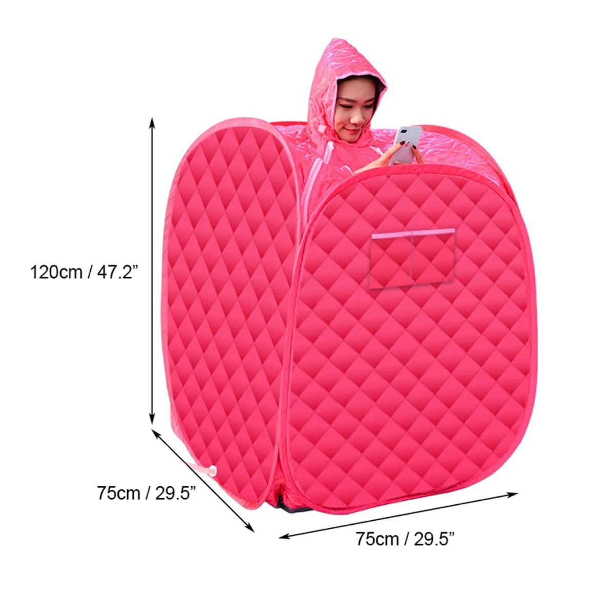 Touch Steam Sauna Room – Home Spa Kit - DXGEARS