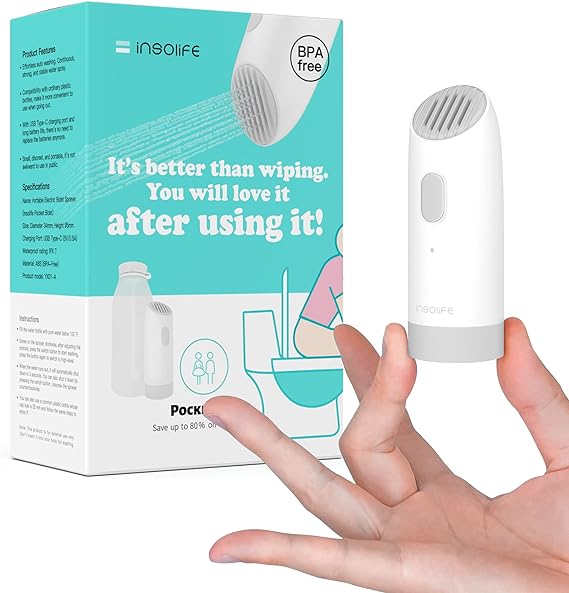Ultra - Compact Electric Bidet Sprayer - DXGEARS